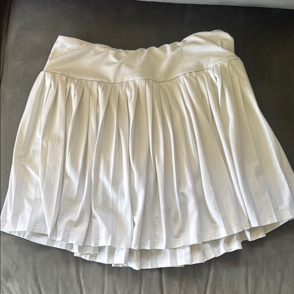 Art Class White Mini Bubble Skirt Tennis Skort Girl 11-12